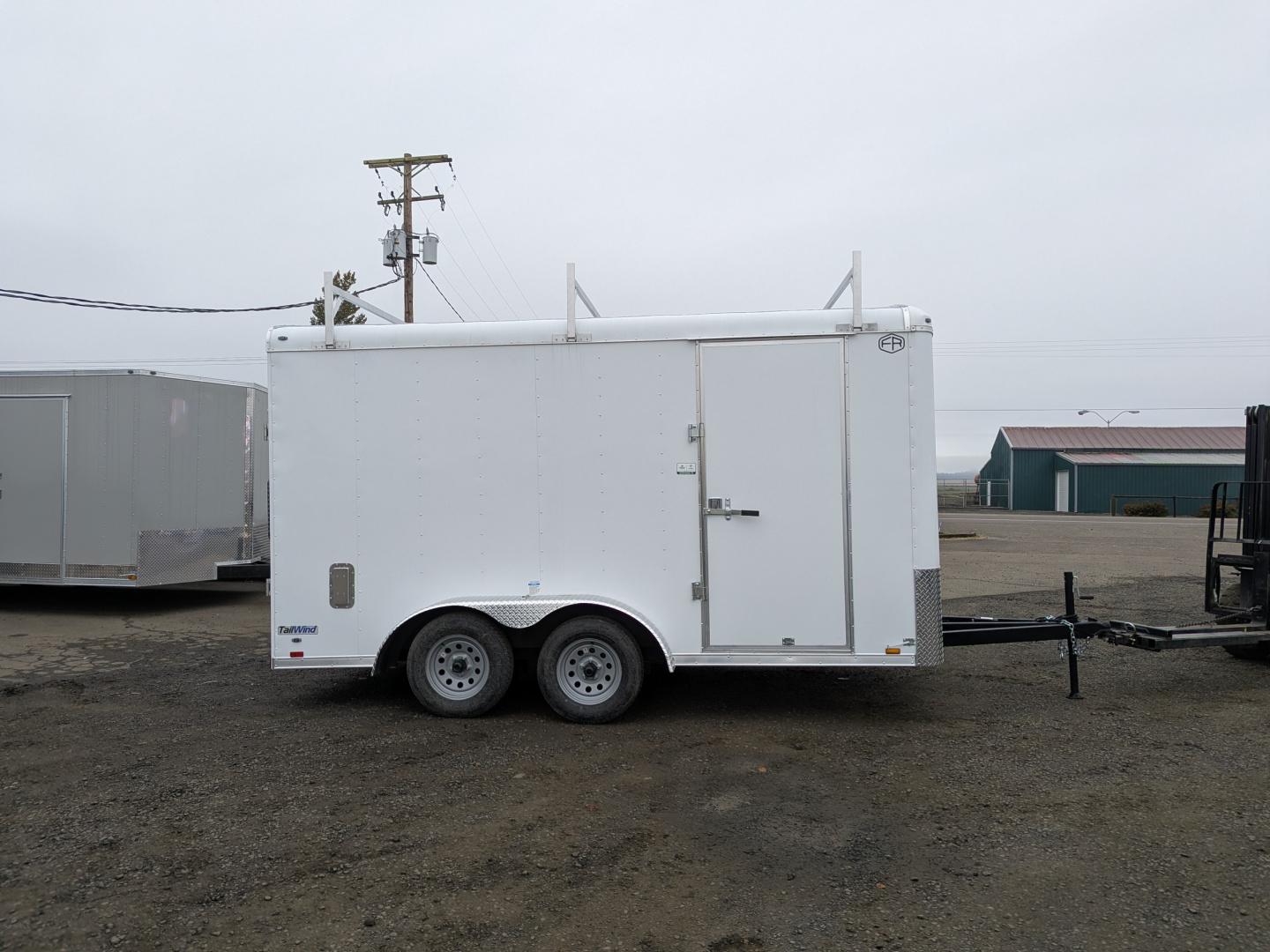 New 2026 CONTINENTAL CARGO TW714/7k TA2 Cargo / Enclosed Trailer PLUS EXTRA 6" SIDES