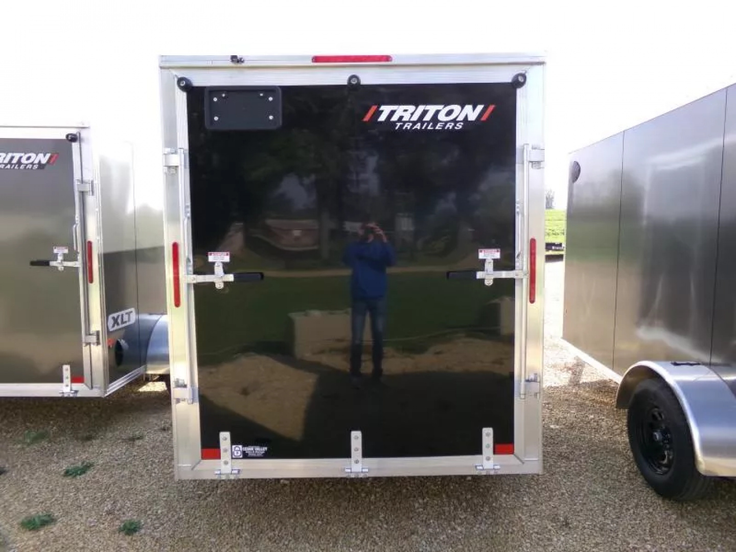 New 2026 Triton Trailers 6' x 12' x 6'4" XLT Single Axle Cargo-Steel Rims and 2990 lb. GVWR