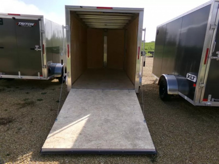 New 2026 Triton Trailers 6' x 12' x 6'4" XLT Single Axle Cargo-Steel Rims and 2990 lb. GVWR