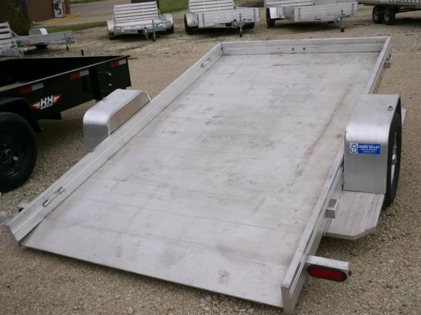 Used 2026 Aluma USED 68 x 10 Tilt Bed-Aluminum Tilt Trailer