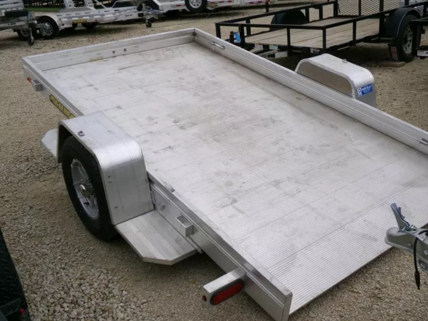 Used 2026 Aluma USED 68 x 10 Tilt Bed-Aluminum Tilt Trailer