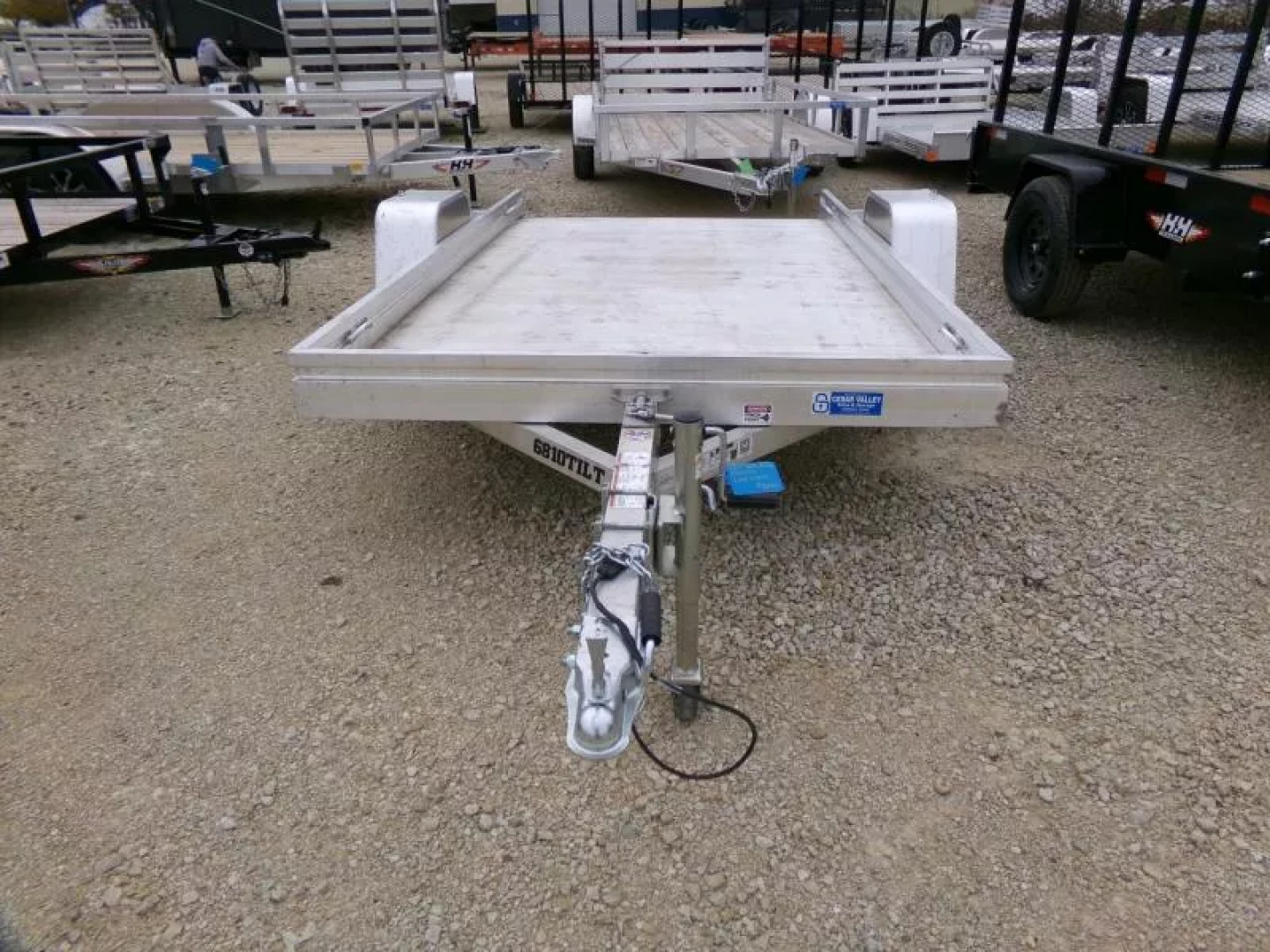 Used 2026 Aluma USED 68 x 10 Tilt Bed-Aluminum Tilt Trailer
