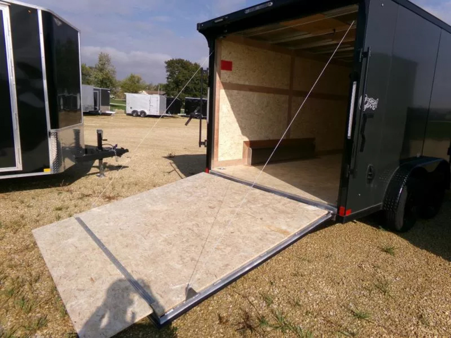 New 2025 Stealth Trailers 7.5 ' x 14' with 6'6" Wall Height Enclosed Cargo , UTV and Blackout Packages