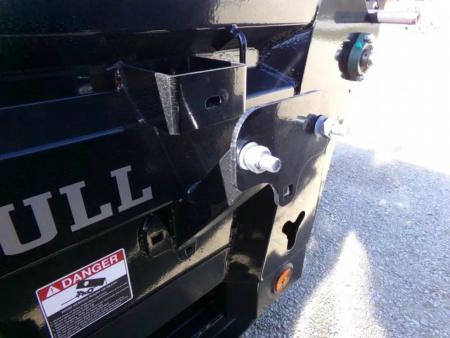 New 2026 Iron Bull 60 x 10 DTB Dump with 9,900 lb. GVWR and Scissors Hoist