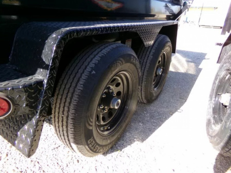 New 2026 Iron Bull 60 x 10 DTB Dump with 9,900 lb. GVWR and Scissors Hoist