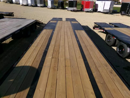 New 2026 Norstar 102 x 32 (27+5) FXG Gooseneck Deckover with 22,000 lb. GVWR, Rampage Ramps