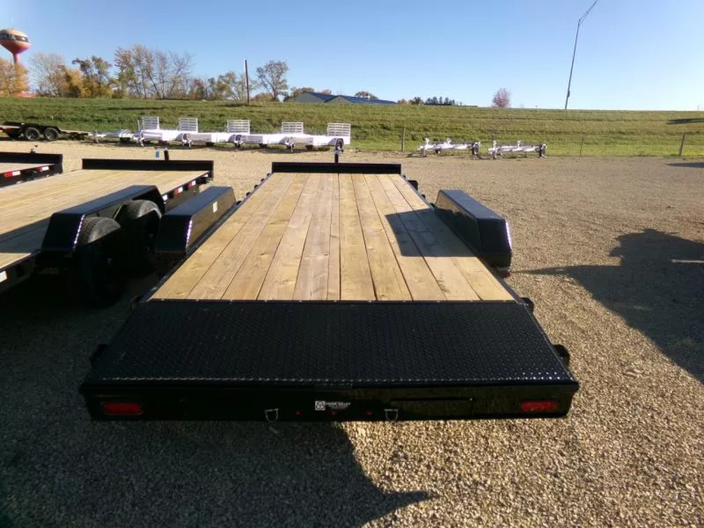 New 2026 H&H 82" x 20' (18 +2) Car Hauler with 10K GVWR and Toolbox