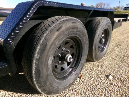 New 2026 H&H 82" x 20' (18 +2) Car Hauler with 10K GVWR and Toolbox