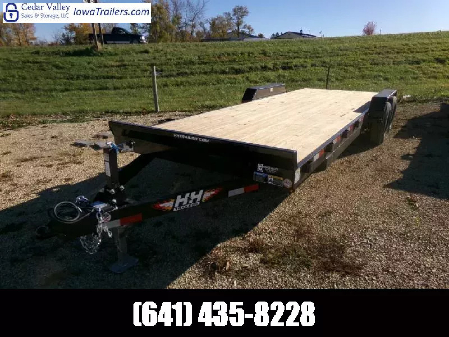 New 2026 H and H 82 x 22 (20 +2) Car Hauler with 10K GVWR