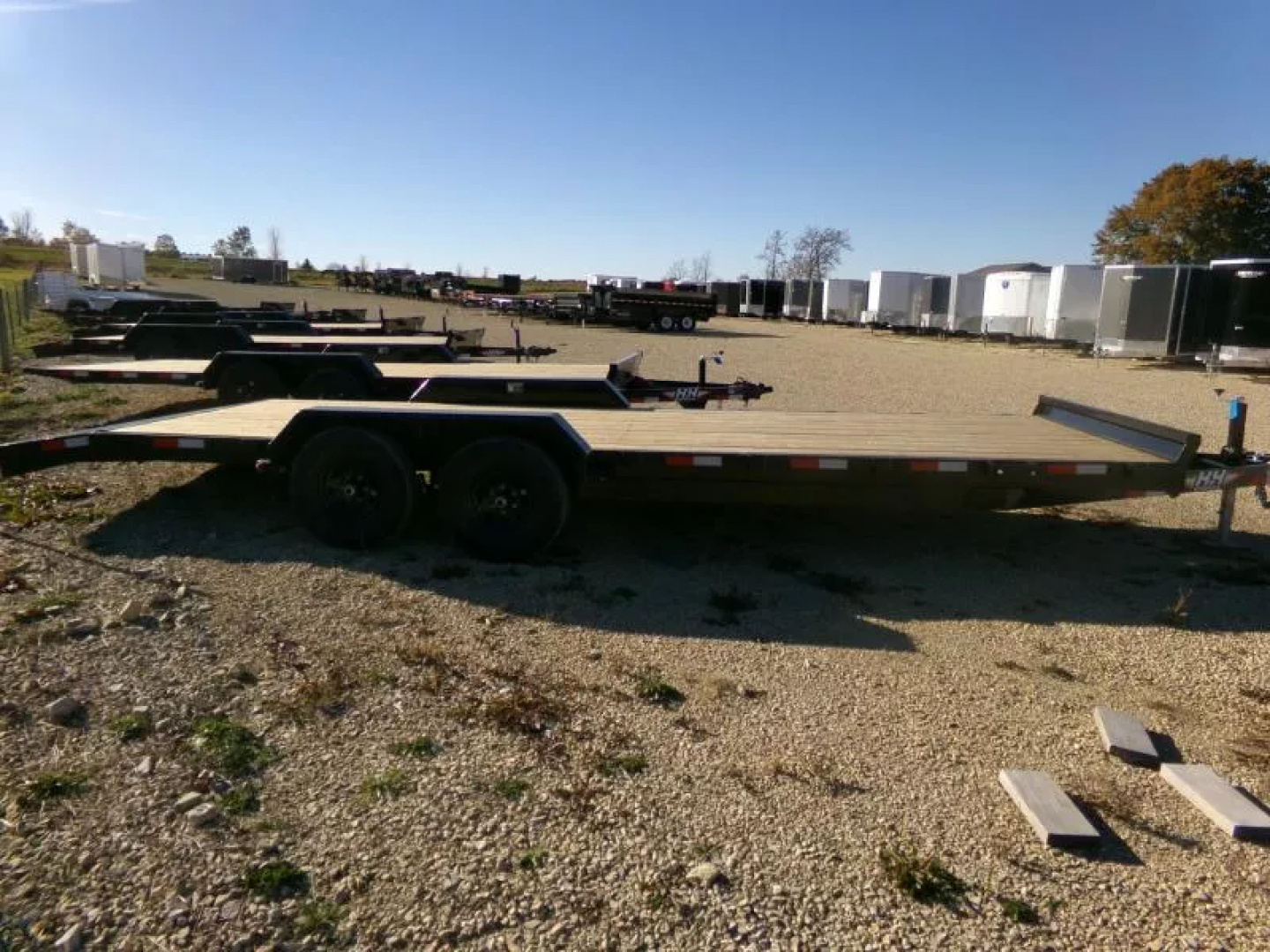 New 2026 H and H 82 x 22 (20 +2) Car Hauler with 10K GVWR