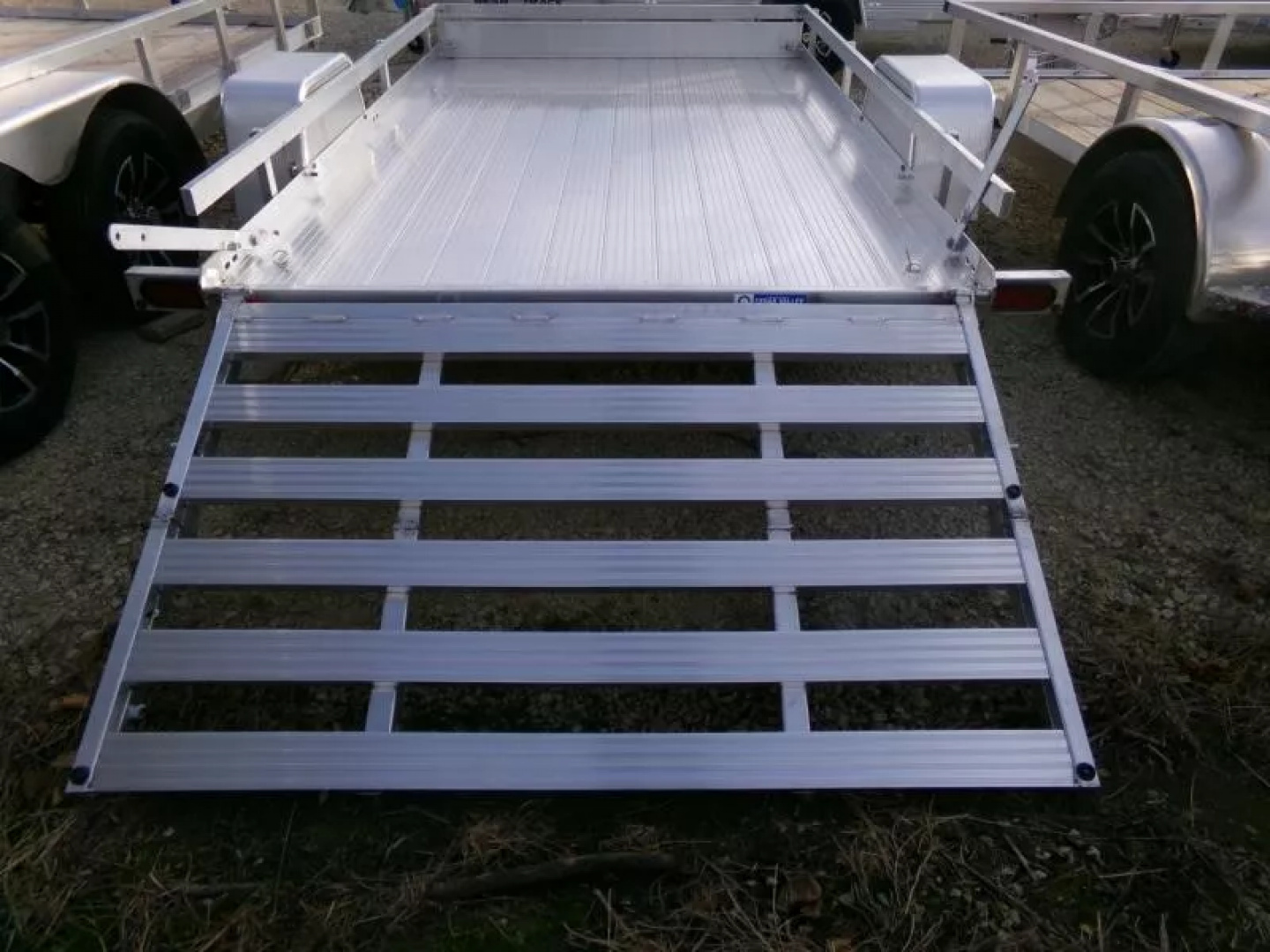 New 2026 Bear Track 76 x 120F Utility Trailer, Bi-Fold Tailgate, 2990 lb. GVWR