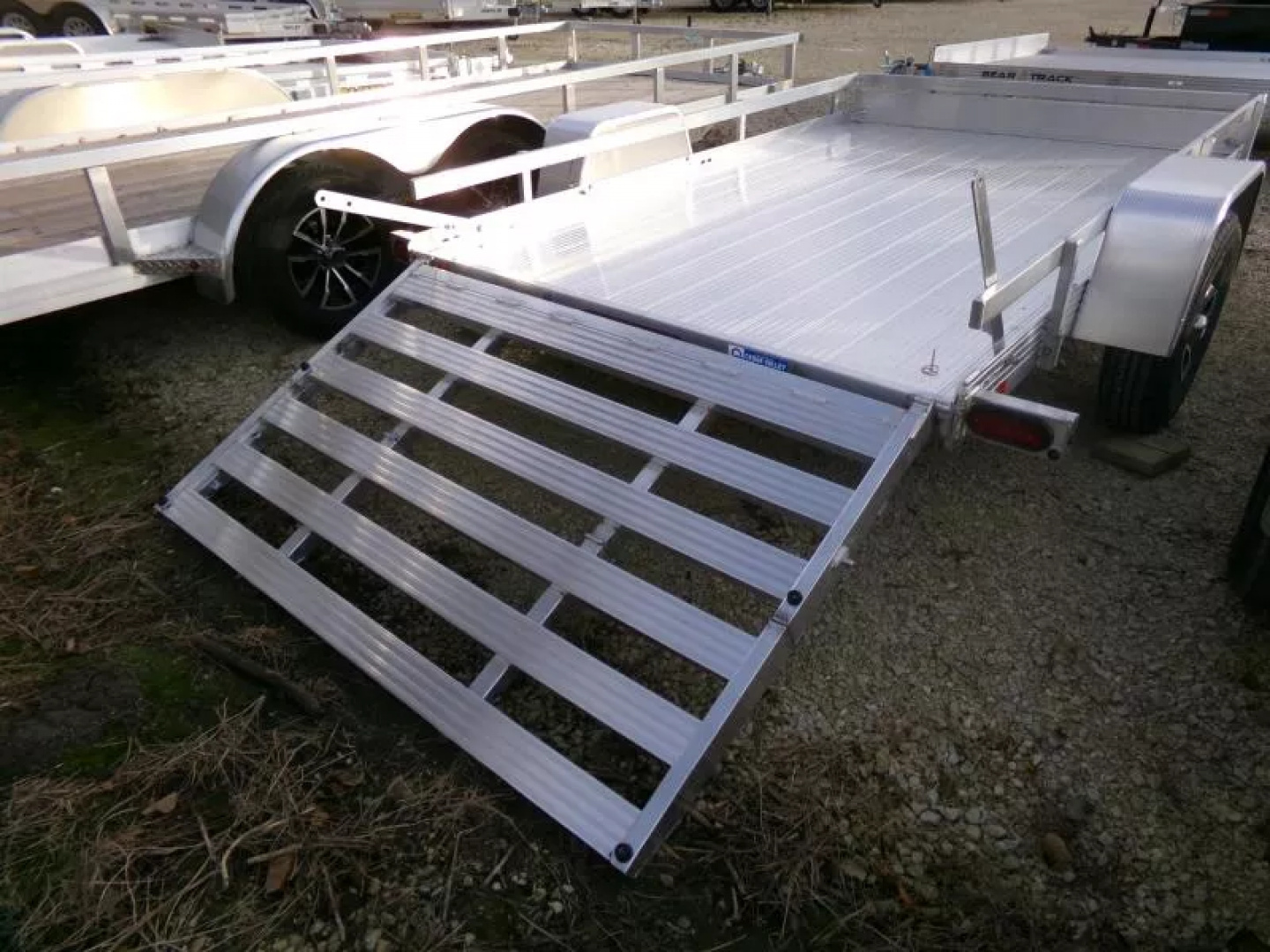 New 2026 Bear Track 76 x 120F Utility Trailer, Bi-Fold Tailgate, 2990 lb. GVWR