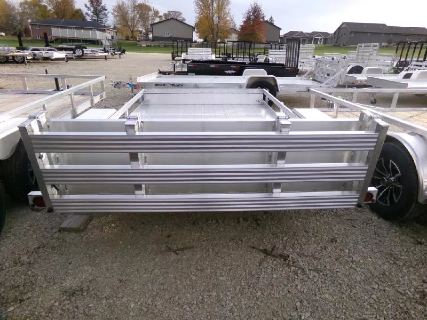 New 2026 Bear Track 76 x 120F Utility Trailer, Bi-Fold Tailgate, 2990 lb. GVWR