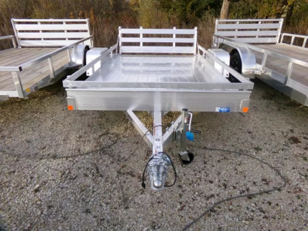 New 2026 Bear Track 76 x 120F Utility Trailer, Bi-Fold Tailgate, 2990 lb. GVWR