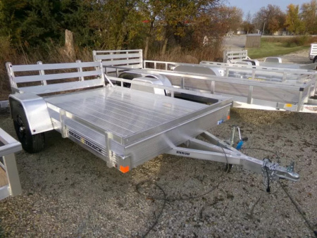 New 2026 Bear Track 76 x 120F Utility Trailer, Bi-Fold Tailgate, 2990 lb. GVWR