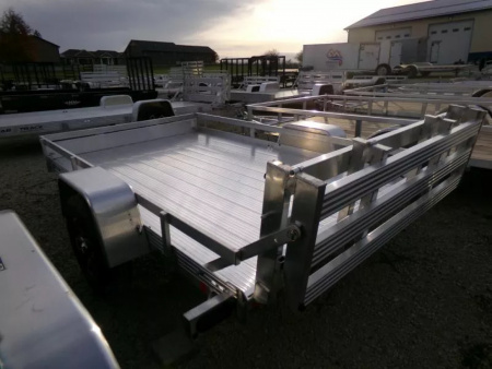 New 2026 Bear Track 76 x 120F Utility Trailer, Bi-Fold Tailgate, 2990 lb. GVWR