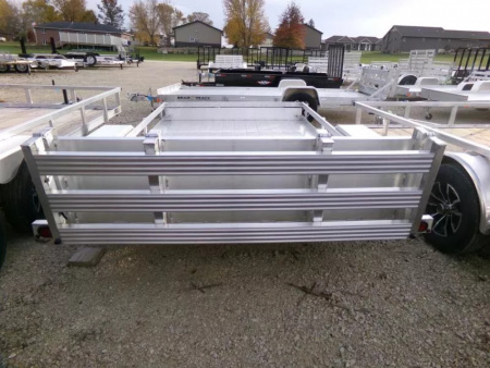 New 2026 Bear Track 76 x 120F Utility Trailer, Bi-Fold Tailgate, 2990 lb. GVWR