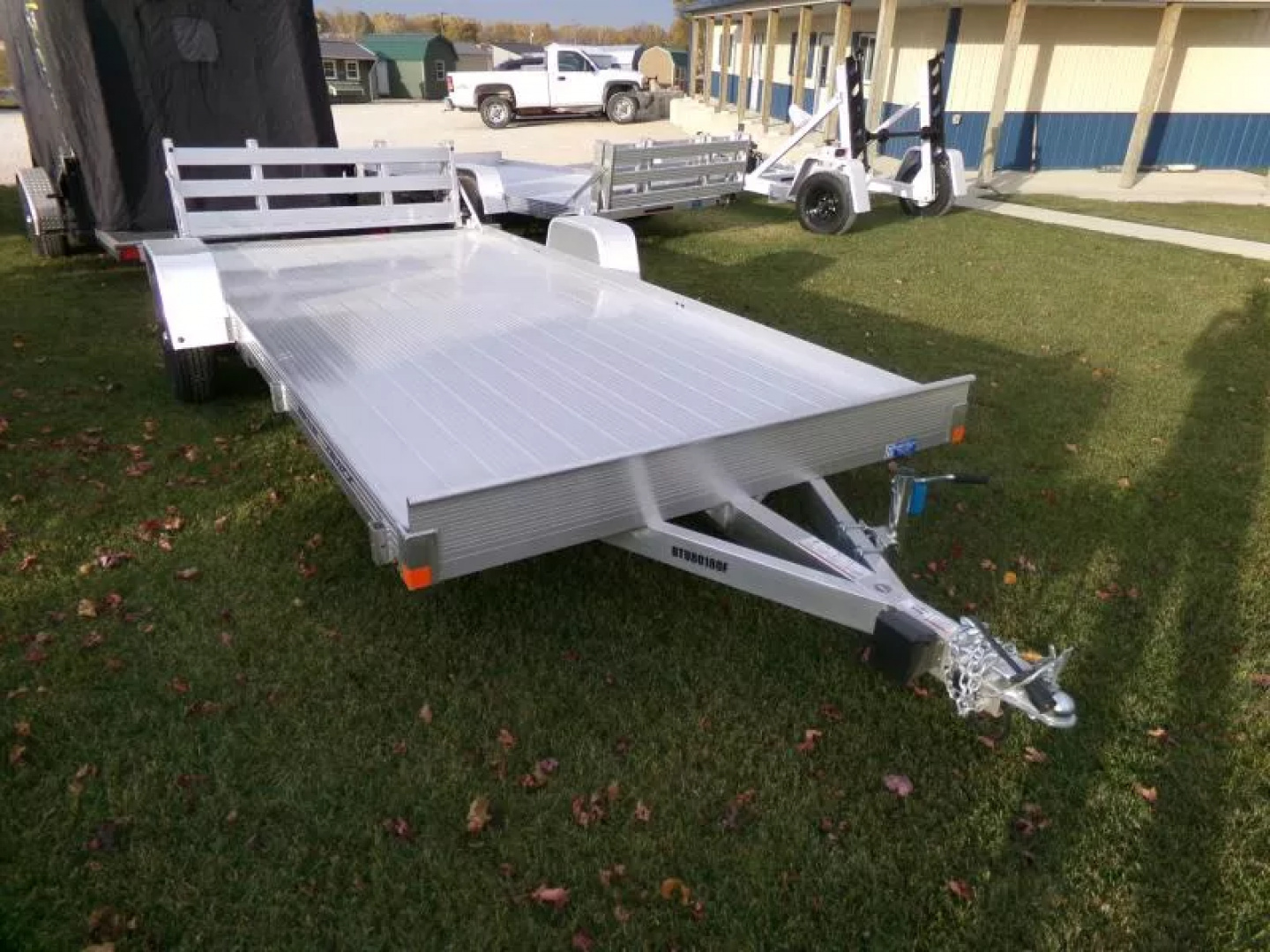 New 2026 Bear Track 80 x 180F with Bi-Fold Tailgate and 4400 lb. GVWR Utility Trailer