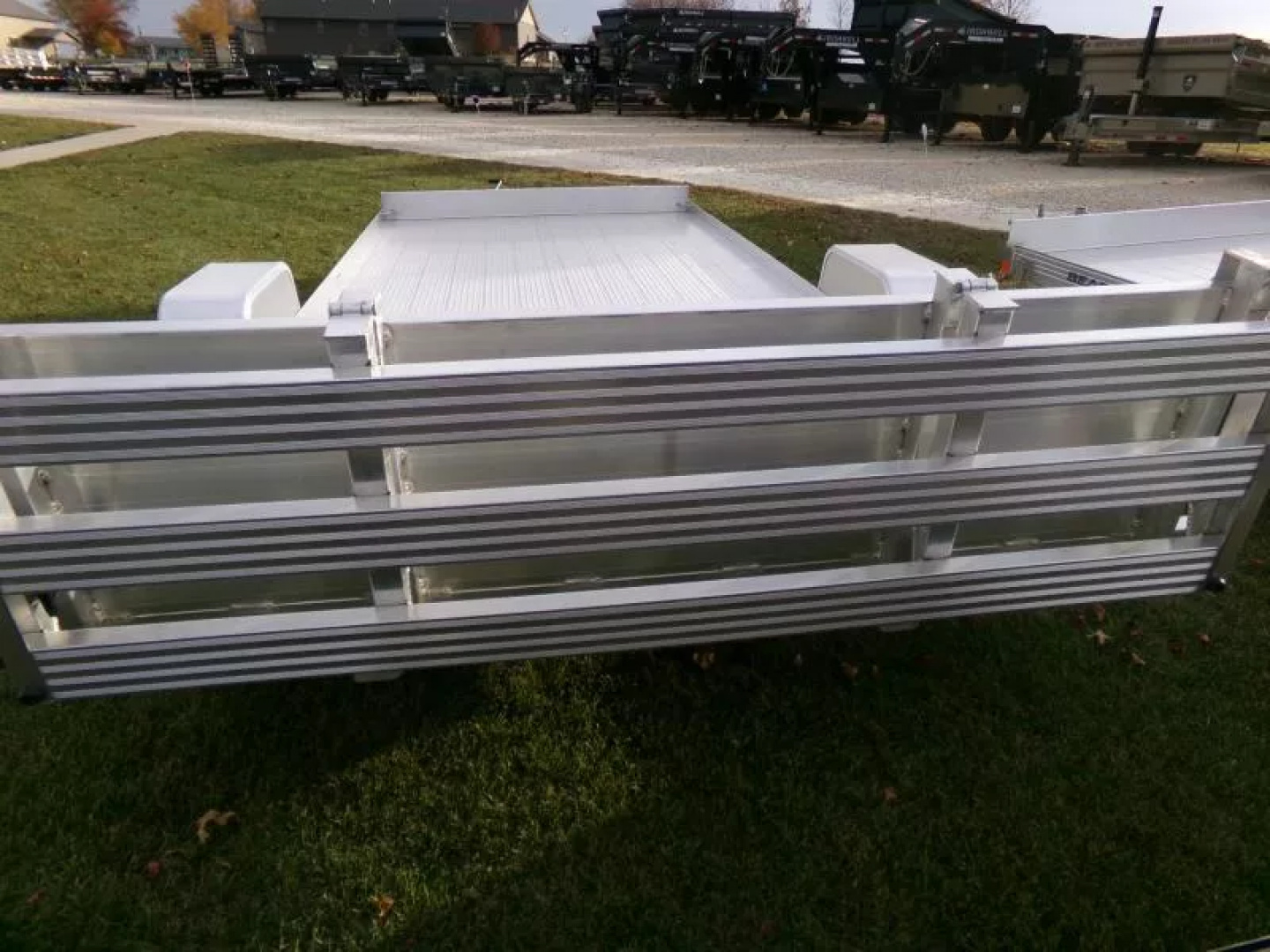 New 2026 Bear Track 80 x 180F with Bi-Fold Tailgate and 4400 lb. GVWR Utility Trailer