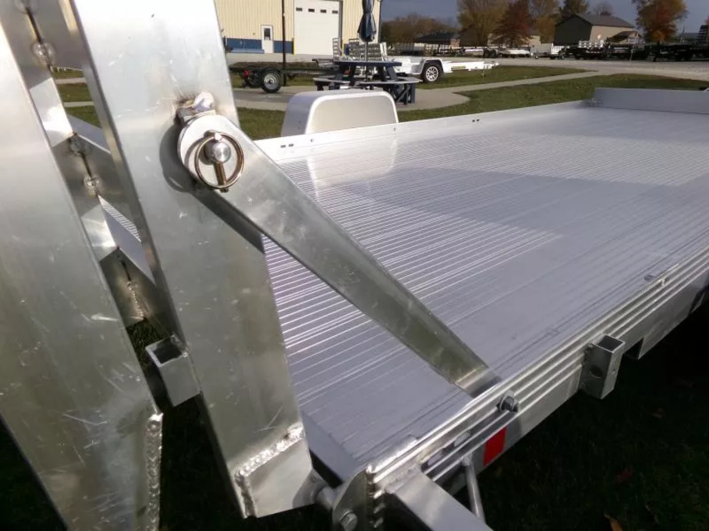 New 2026 Bear Track 80 x 180F with Bi-Fold Tailgate and 4400 lb. GVWR Utility Trailer