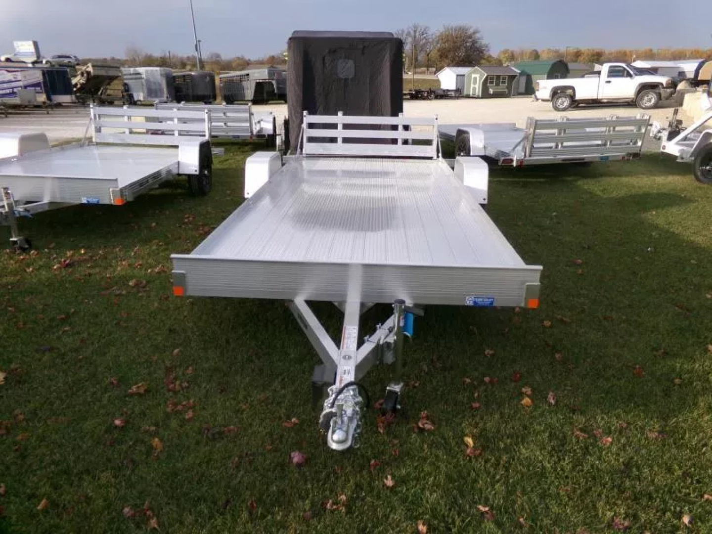New 2026 Bear Track 80 x 180F with Bi-Fold Tailgate and 4400 lb. GVWR Utility Trailer
