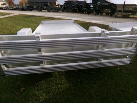 New 2026 Bear Track 80 x 180F with Bi-Fold Tailgate and 4400 lb. GVWR Utility Trailer