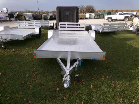 New 2026 Bear Track 80 x 180F with Bi-Fold Tailgate and 4400 lb. GVWR Utility Trailer