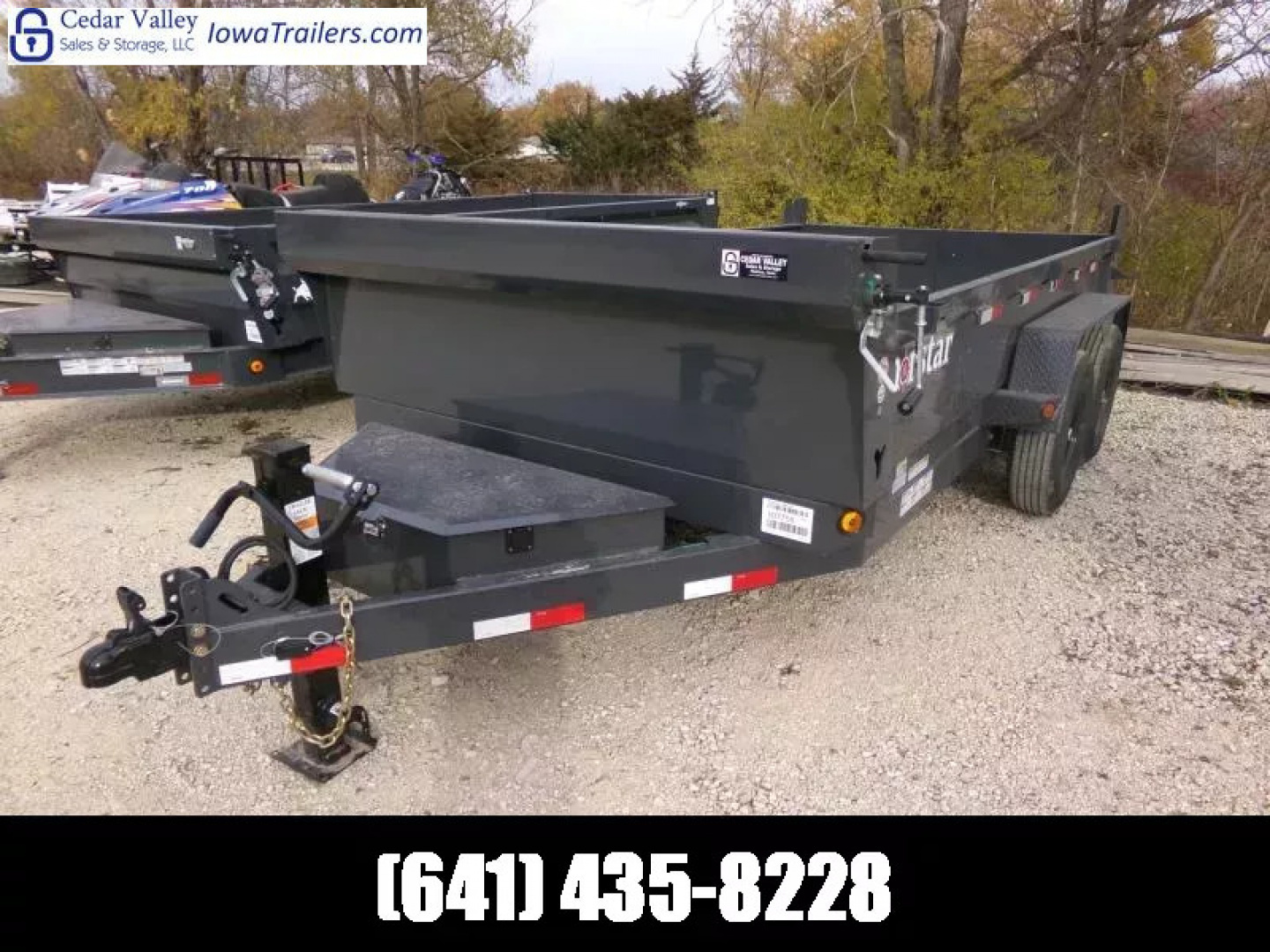 New 2026 Norstar 83 x 14 DCB Dump with 14K GVWR