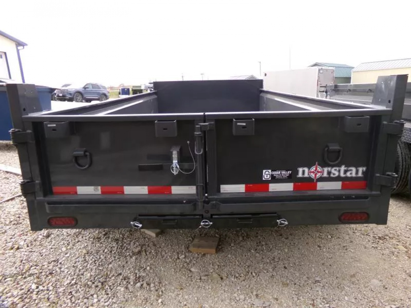 New 2026 Norstar 83 x 14 DCB Dump with 14K GVWR
