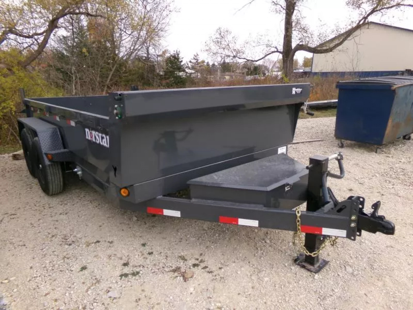 New 2026 Norstar 83 x 14 DCB Dump with 14K GVWR