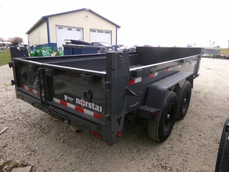 New 2026 Norstar 83 x 14 DCB Dump with 14K GVWR