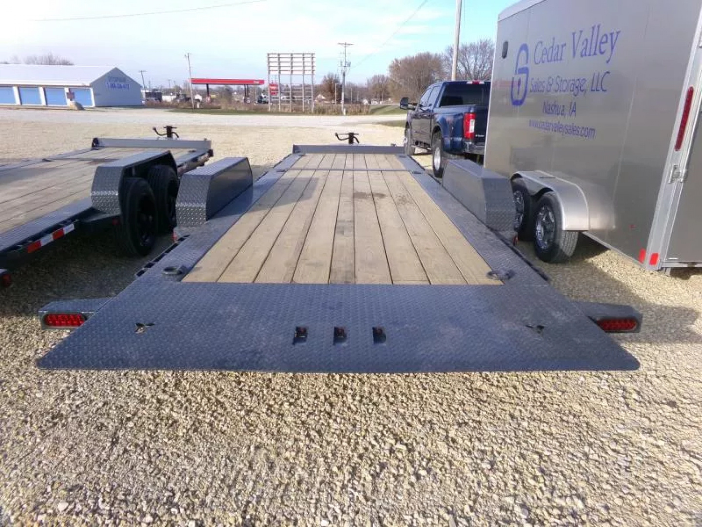 New 2026 Iron Bull 83 x 24 (16+8) TWB Gravity Tilt Bed, 14K GVWR, and Forkholders