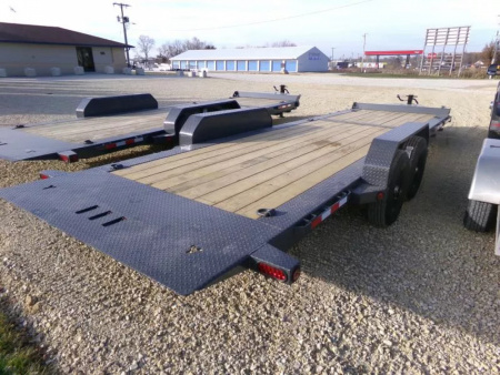 New 2026 Iron Bull 83 x 24 (16+8) TWB Gravity Tilt Bed, 14K GVWR, and Forkholders