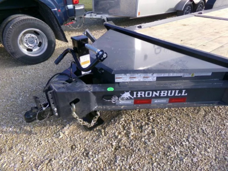 New 2026 Iron Bull 83 x 24 (16+8) TWB Gravity Tilt Bed, 14K GVWR, and Forkholders
