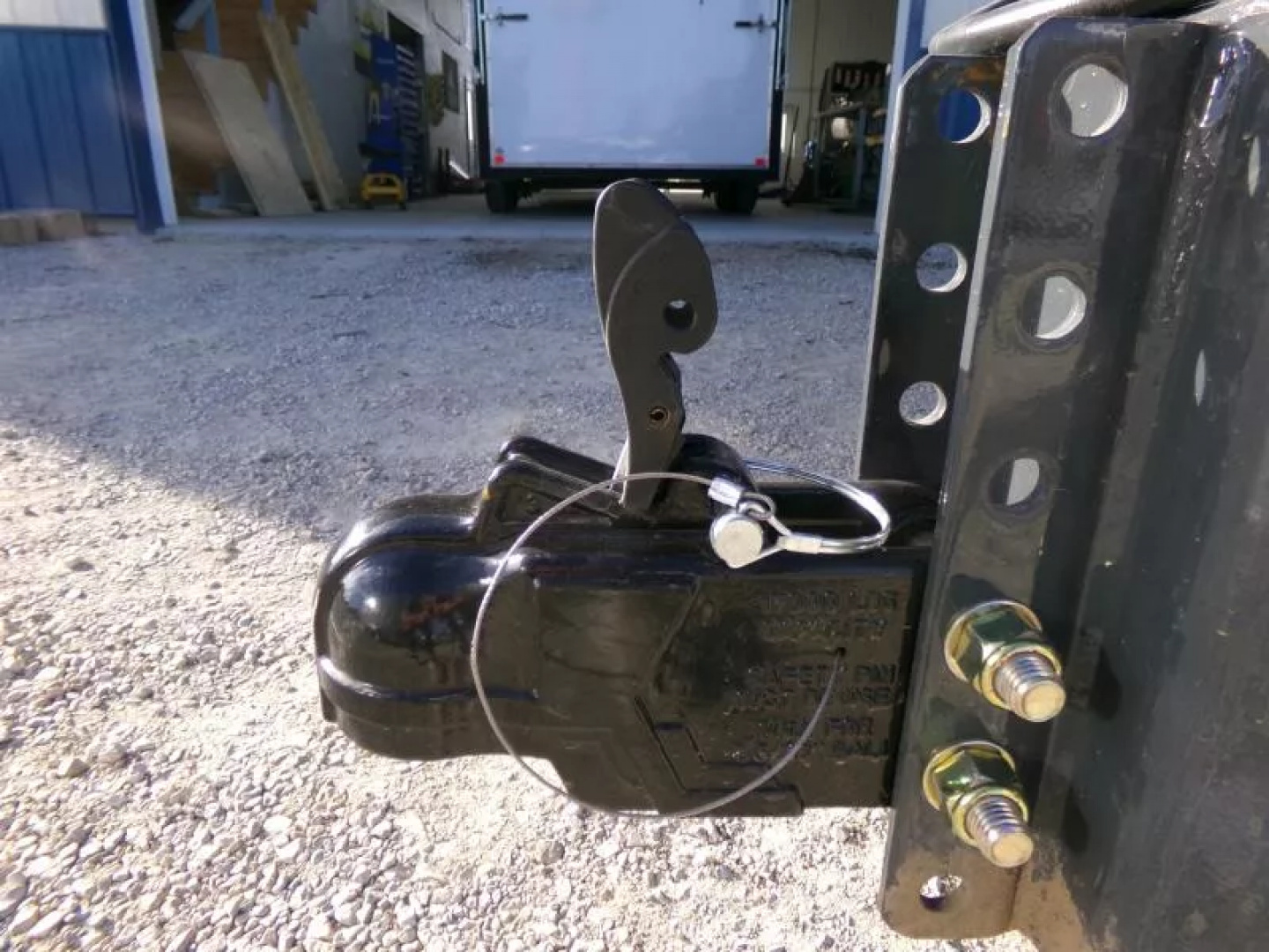 New 2026 Iron Bull 83 x 16 DWB Dump Trailer, 14,999 GVWR, Gray