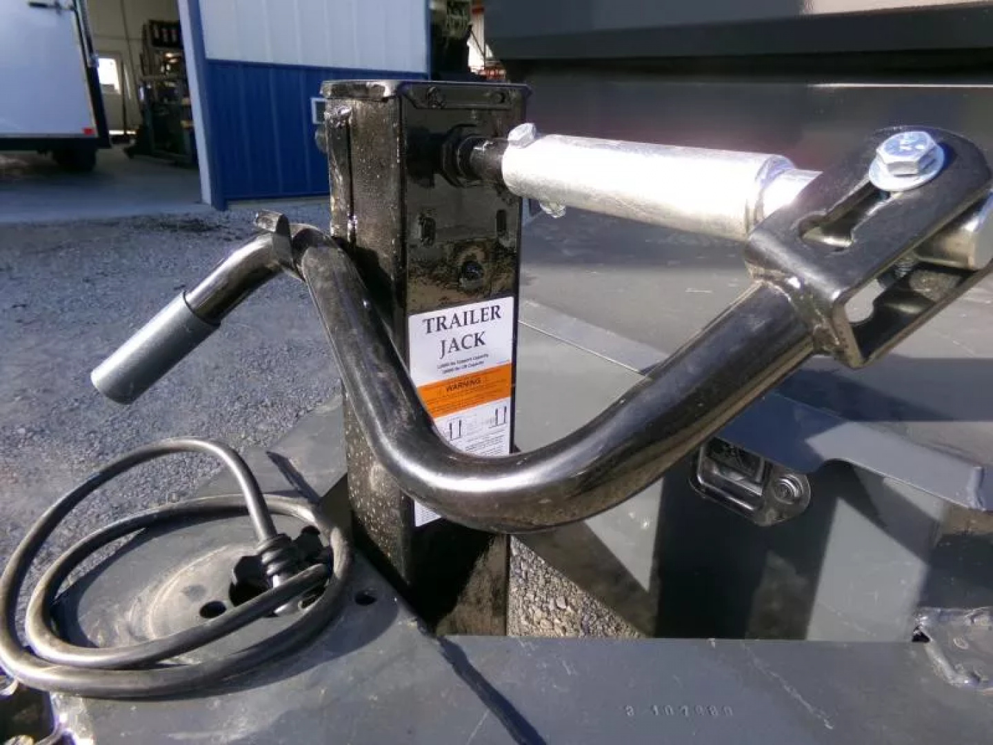 New 2026 Iron Bull 83 x 16 DWB Dump Trailer, 14,999 GVWR, Gray