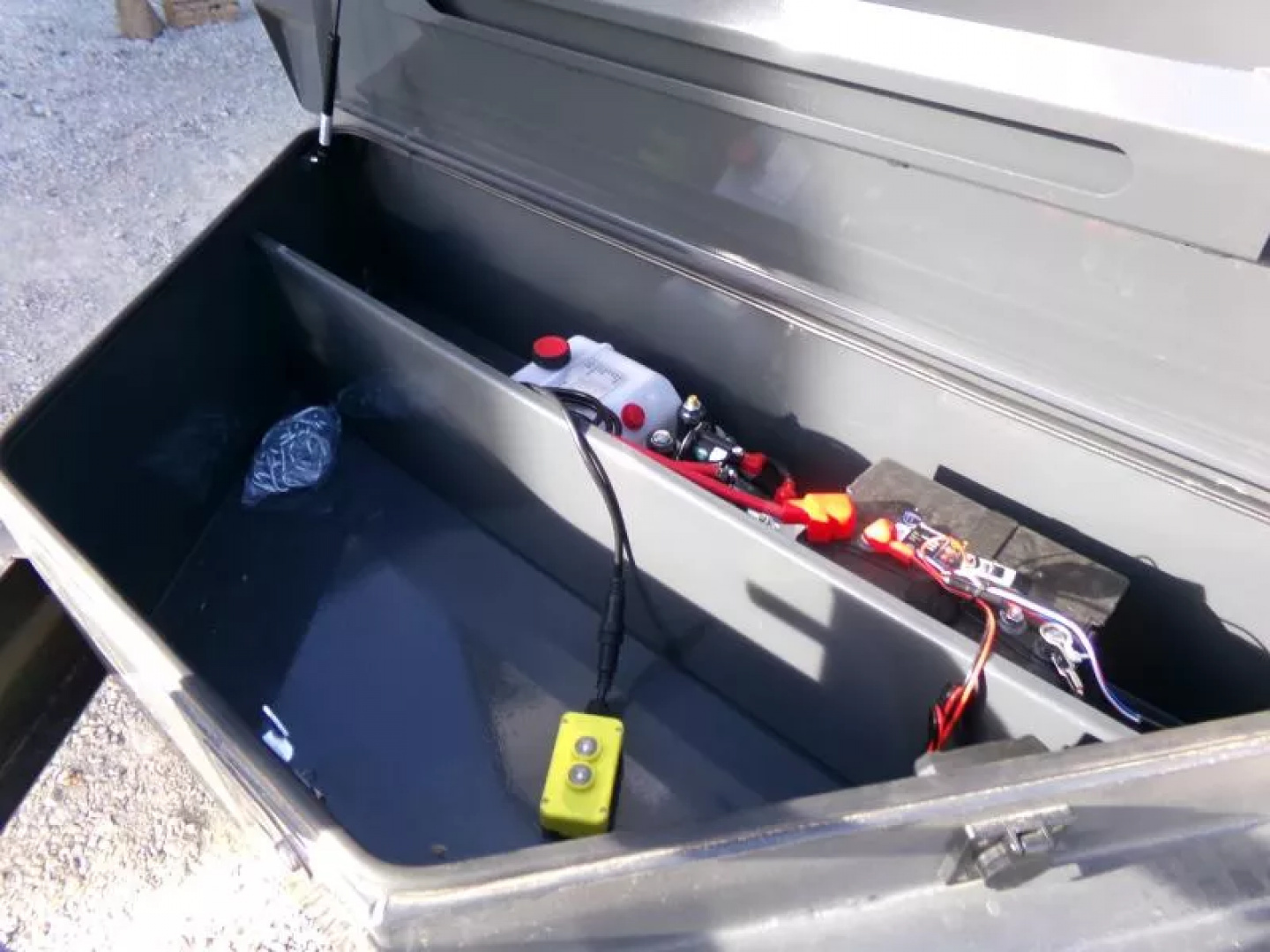 New 2026 Iron Bull 83 x 16 DWB Dump Trailer, 14,999 GVWR, Gray