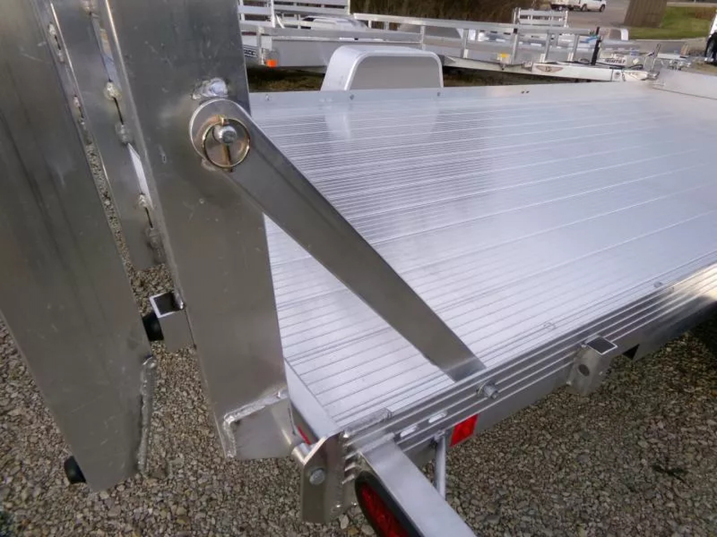 New 2026 Bear Track 80 x 180F with Bi-Fold Tailgate and 4400 lb. GVWR, Torsion Axle Utility Trailer