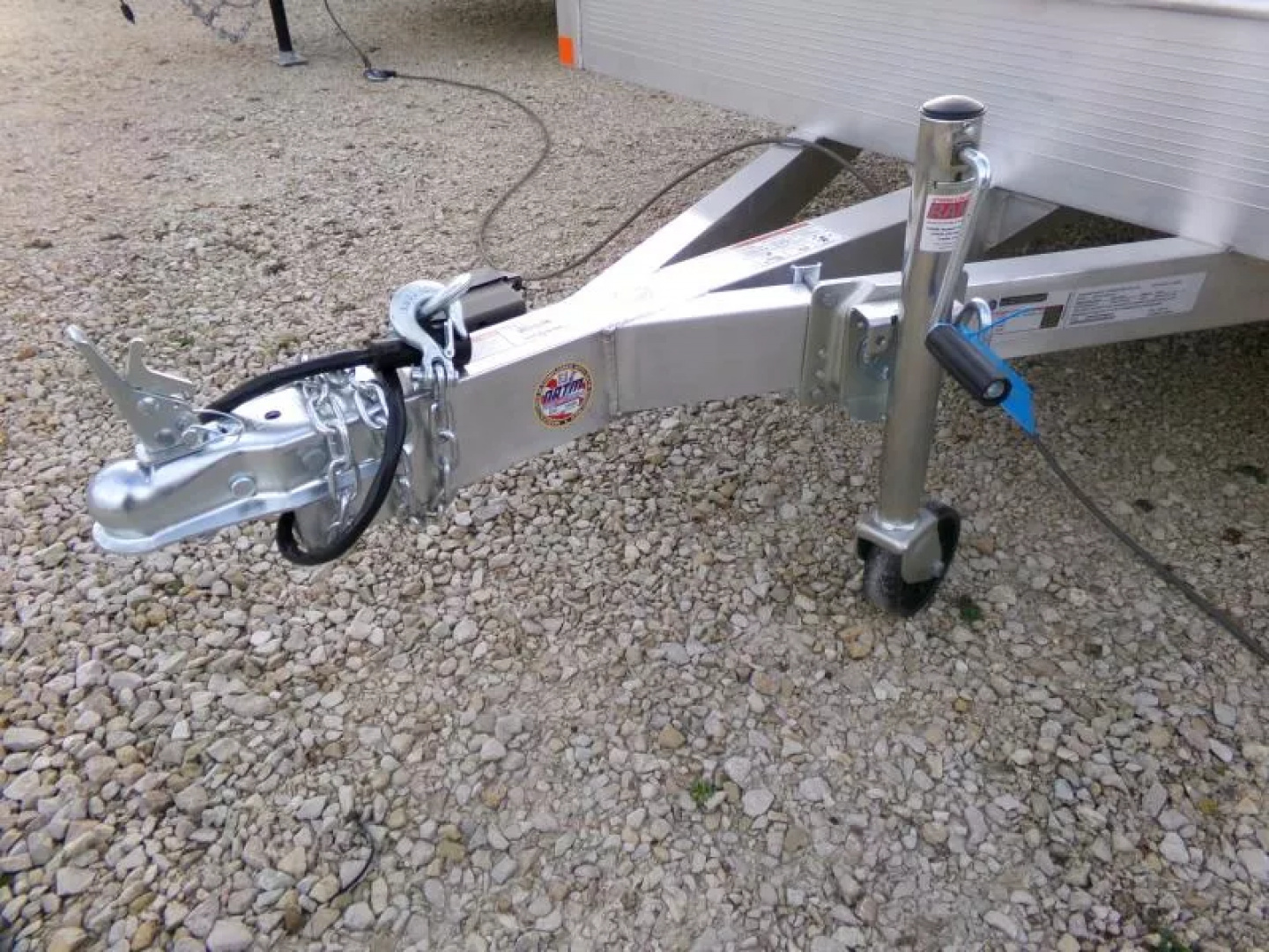 New 2026 Bear Track 80 x 180F with Bi-Fold Tailgate and 4400 lb. GVWR, Torsion Axle Utility Trailer