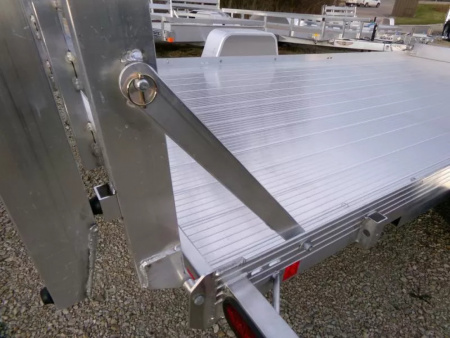 New 2026 Bear Track 80 x 180F with Bi-Fold Tailgate and 4400 lb. GVWR, Torsion Axle Utility Trailer