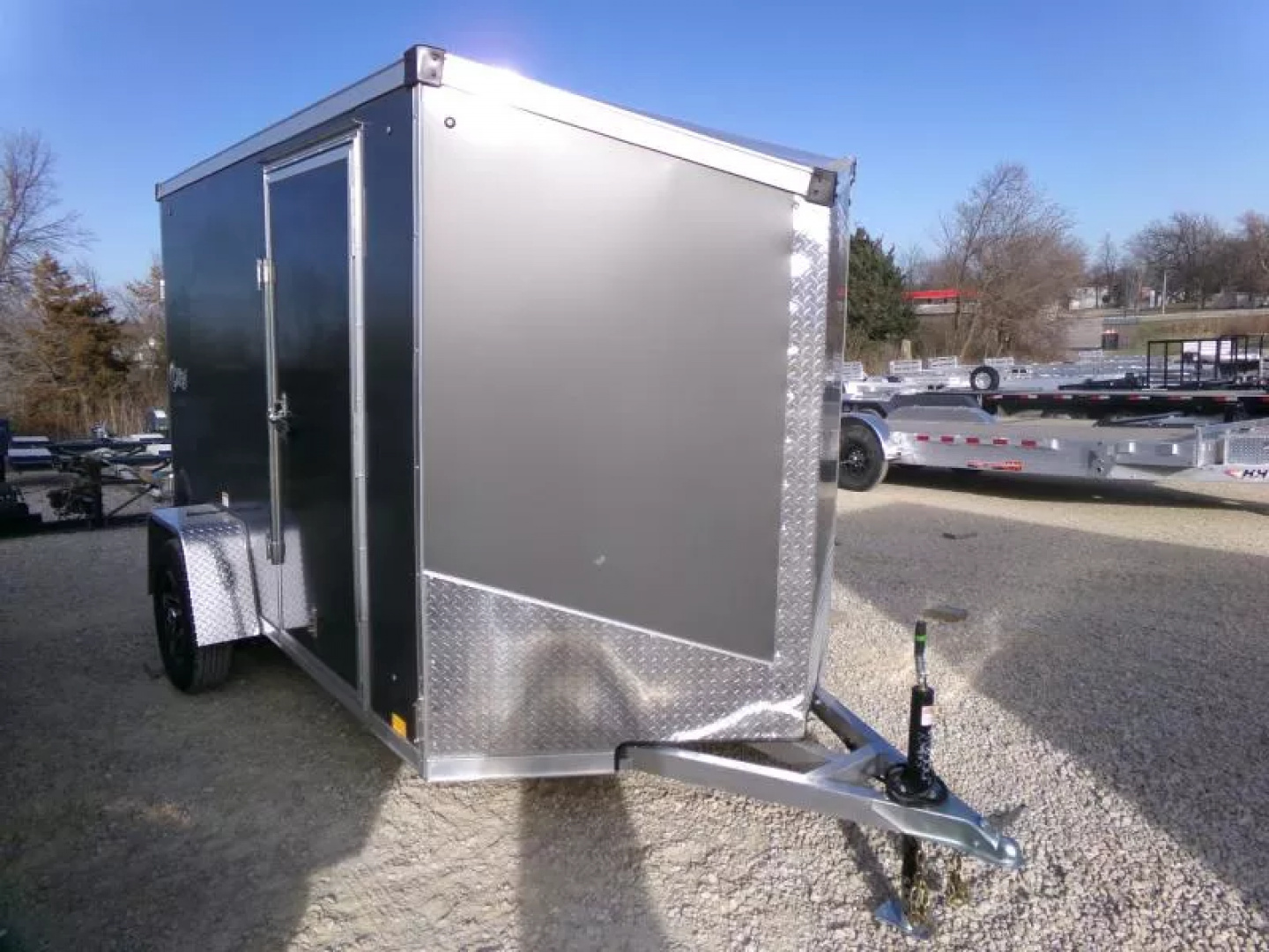 New 2026 Stealth Trailers 6 x 10 x 6.5 COBRA Enclosed Cargo with 2,990 lb. GVWR and Transition Flap on Ramp Cargo / Enclosed Trailer