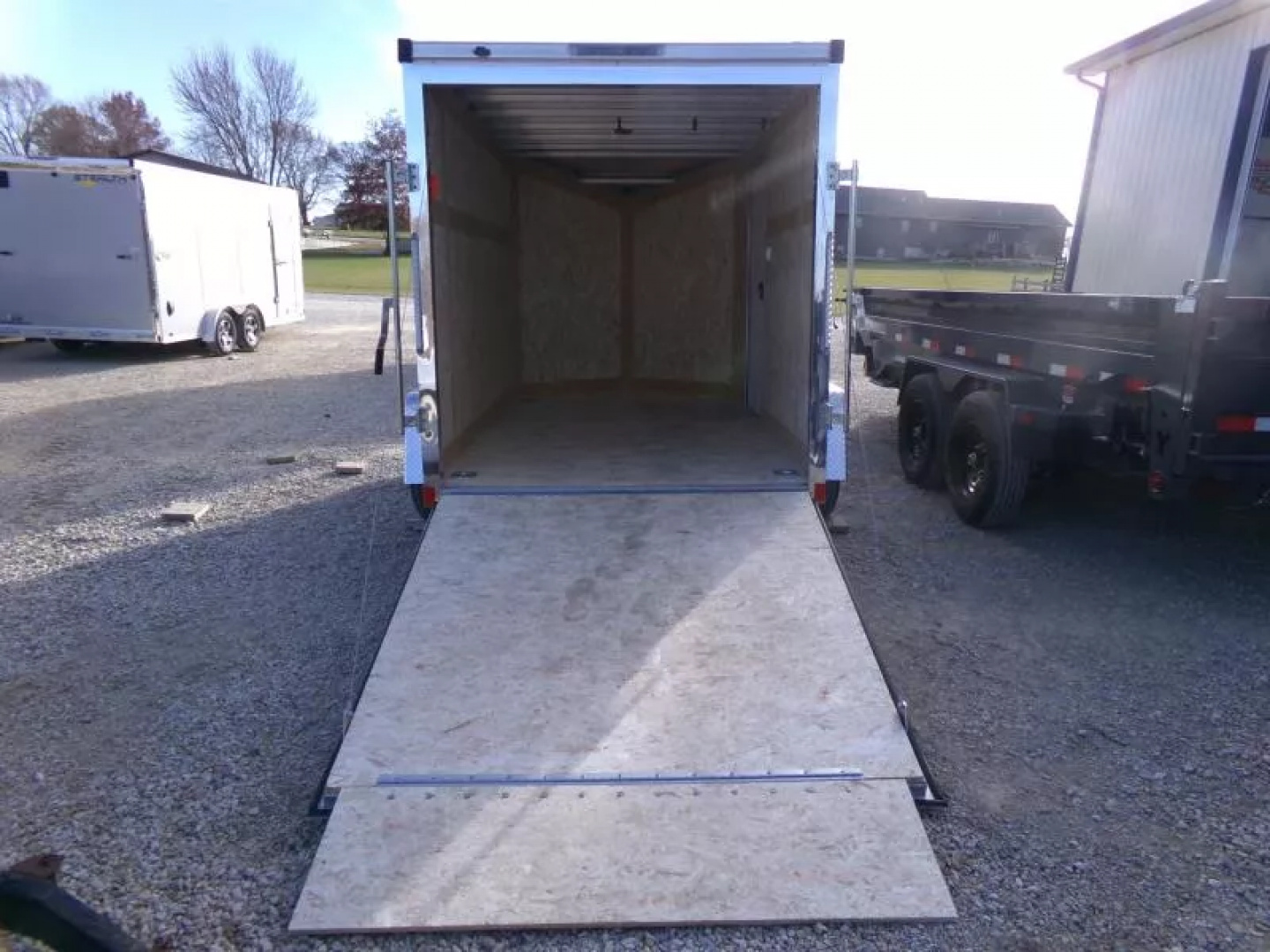New 2026 Stealth Trailers 6 x 10 x 6.5 COBRA Enclosed Cargo with 2,990 lb. GVWR and Transition Flap on Ramp Cargo / Enclosed Trailer