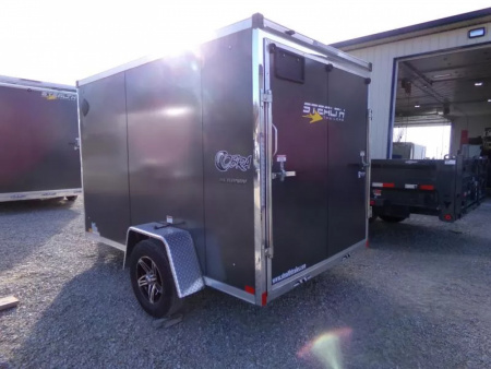 New 2026 Stealth Trailers 6 x 10 x 6.5 COBRA Enclosed Cargo with 2,990 lb. GVWR and Transition Flap on Ramp Cargo / Enclosed Trailer