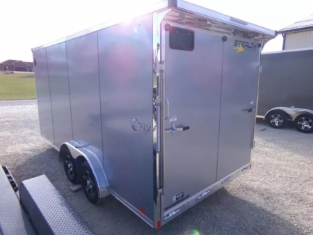 New 2026 Stealth Trailers 7.5 x 16 x 7 COBRA Enclosed Cargo with 7K GVWR, Transition Flap on Ramp, and Rear Stabilizer Jacks