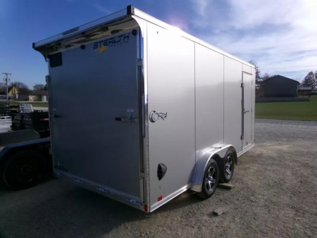 New 2026 Stealth Trailers 7.5 x 16 x 7 COBRA Enclosed Cargo with 7K GVWR, Transition Flap on Ramp, and Rear Stabilizer Jacks