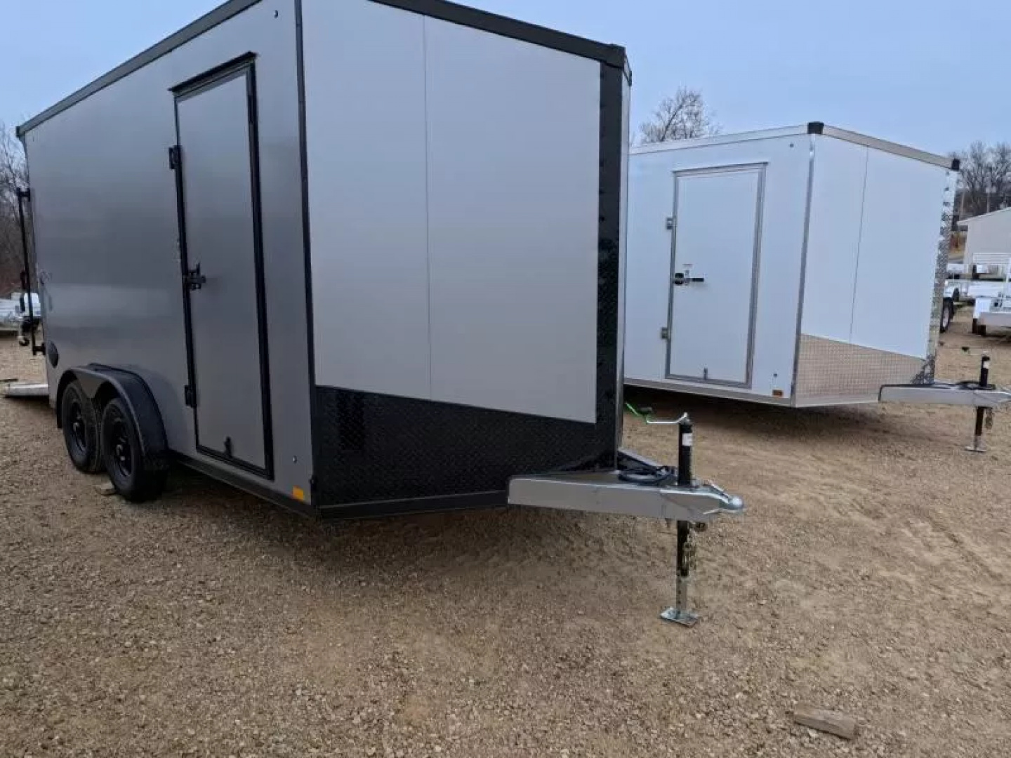 New 2026 Stealth Trailers 7.5 x 14 x 7 COBRA Enclosed Cargo- Black Out Package with 7K GVWR, Torsion Axles and Translucent Roof