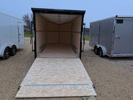 New 2026 Stealth Trailers 7.5 x 14 x 7 COBRA Enclosed Cargo- Black Out Package with 7K GVWR, Torsion Axles and Translucent Roof