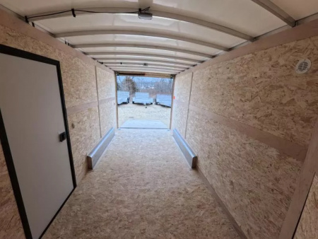 New 2026 Stealth Trailers 7.5 x 14 x 7 COBRA Enclosed Cargo- Black Out Package with 7K GVWR, Torsion Axles and Translucent Roof