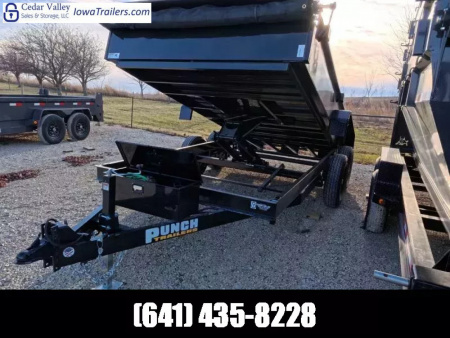 New 2026 Punch 83 x 14 Scissor Dump with 14K GVWR