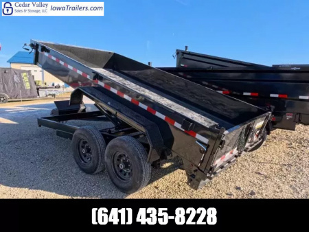 New 2026 Punch 83 x 14 Scissor Dump with 14K GVWR